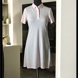 Outdoor Voices Light Pink Polo Dress
